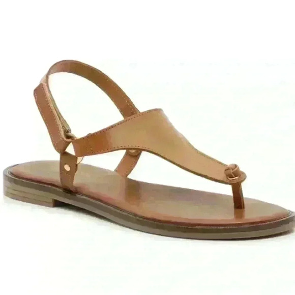 Coach and Four Shoes - Coach leather sandals size 9.5 brown women’s